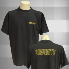 Tričko 2x výšivka SECURITY