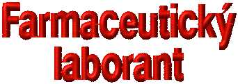 Farmaceutický laborant výš.